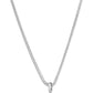 Collana con ciondolo a forma di barra e scudo con cristalli pavé da donna Harley-Davidson®, argento