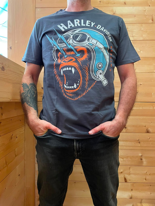 T-Shirt Gorilla antracite uomo HD Bergamo