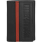 Portafoglio Harley-Davidson H-D Center Block Tri-Fold in pelle da uomo, nero