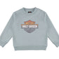 Maglione girocollo in pile per ragazze