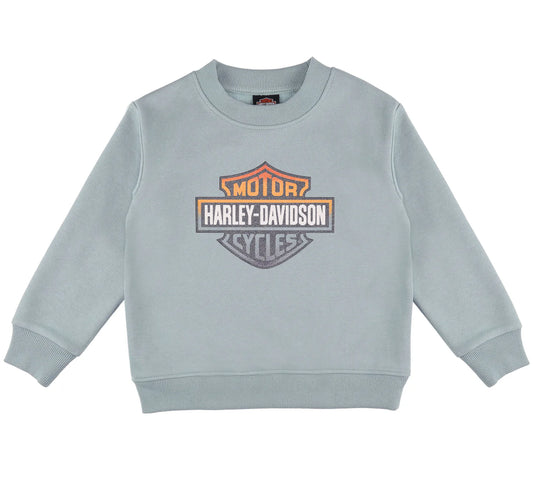 Maglione girocollo in pile per ragazze