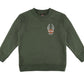 Maglione in pile girocollo per bambini