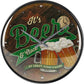 Orologio da parete vintage beer - Nostalgic Art