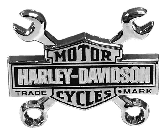 Soilla Perno chiave Harley-Davidson® da 1,5 pollici per Bar & Shield, finitura nichel argento