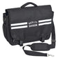 Borsa a tracolla Harley-Davidson®, borsa leggera per laptop - Bianco sporco/Nero