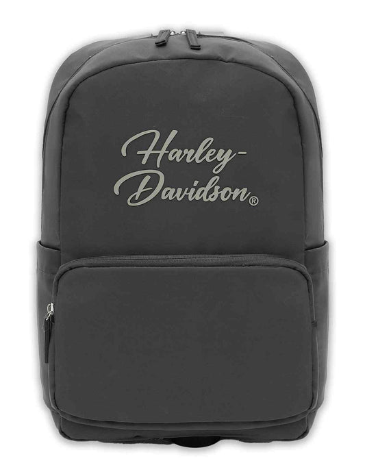 Zaino Harley-Davidson® da donna Black Opal II, in nylon resistente all'acqua, colore asfalto