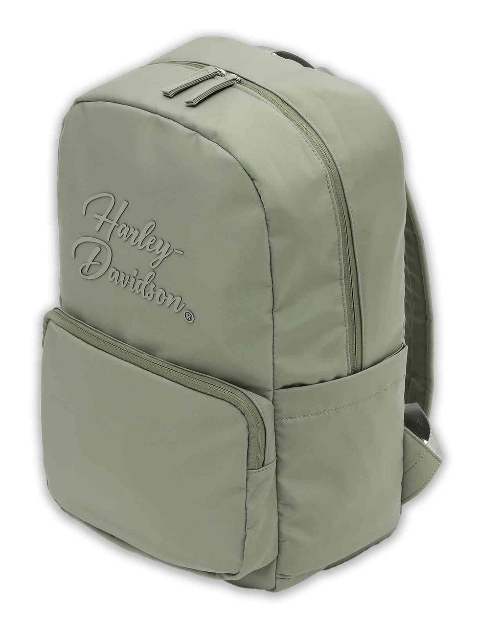 Zaino da donna Harley-Davidson® Black Opal II, in nylon resistente all'acqua, verde olio