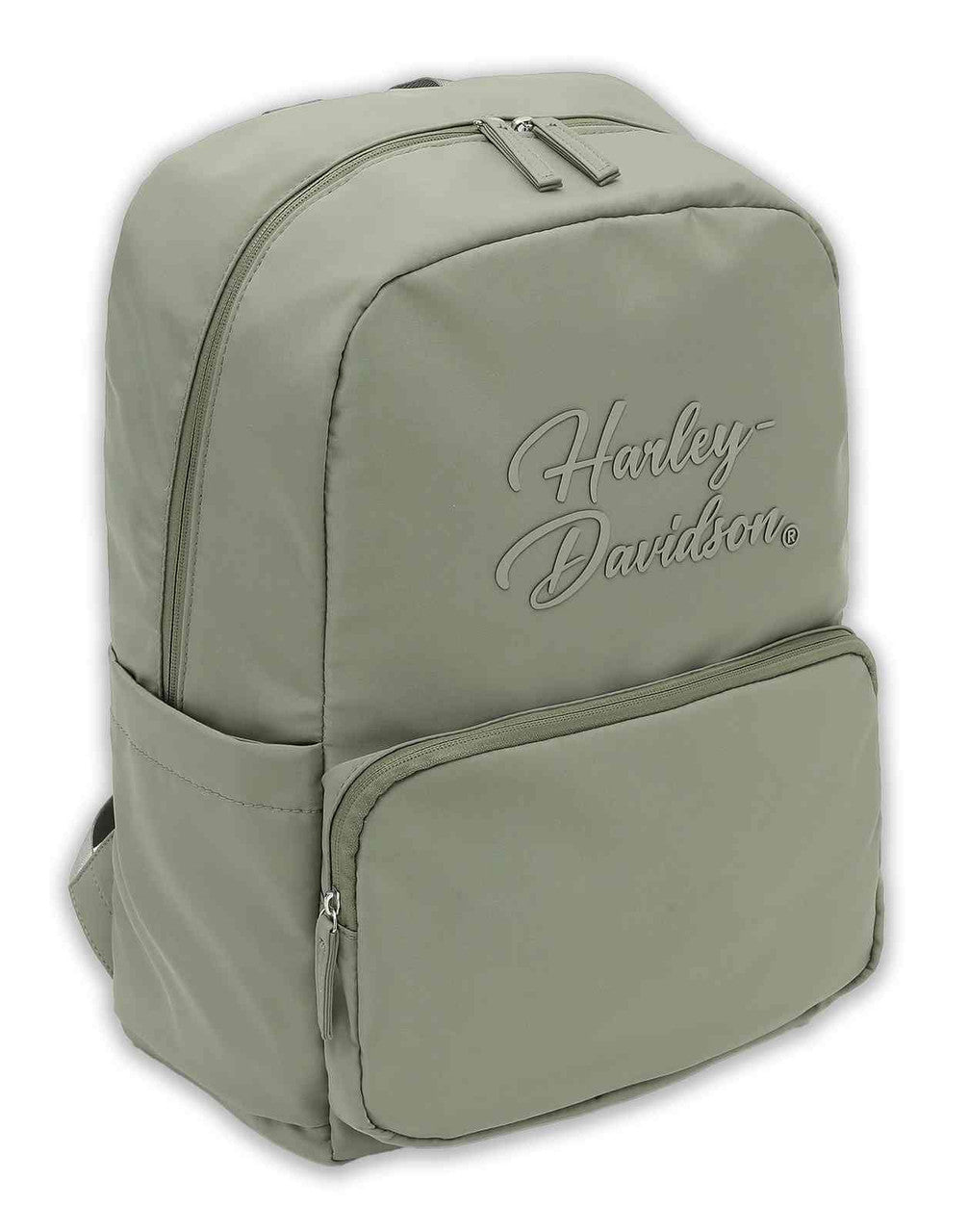 Zaino da donna Harley-Davidson® Black Opal II, in nylon resistente all'acqua, verde olio