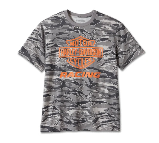 T-shirt Uomo Camo Racing Harley Davidson