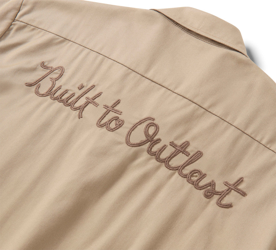 Camicia da lavoro Built to Outlast Dickies x H-D da uomo - Desert Sand