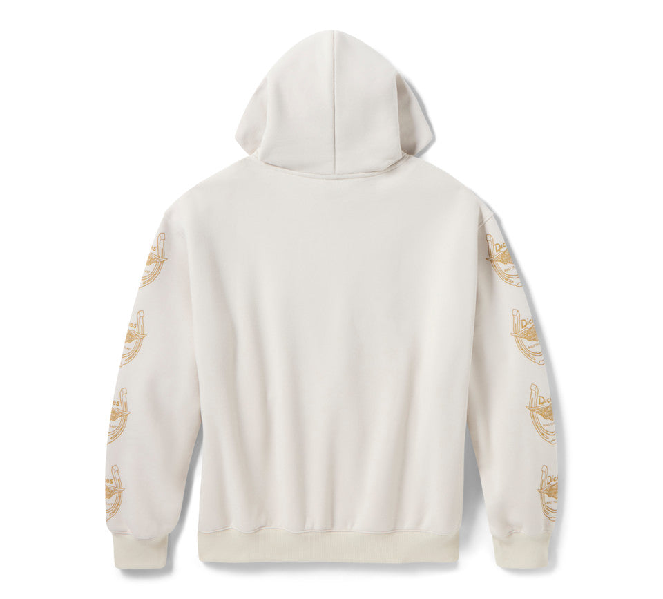 Hoodie pullover oversize Winged Horseshoe Dickies x H-D BONE