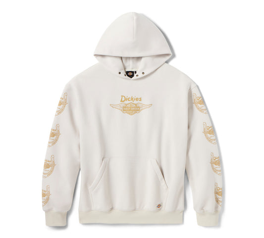 Hoodie pullover oversize Winged Horseshoe Dickies x H-D BONE