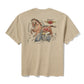 Maglietta tinta a pigmento Dickies x H-D Horsepower Heavyweight - Khaki