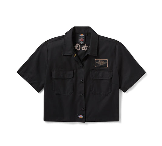 Camicia da lavoro Dickies x H-D Built to Outlast Boxy da donna
