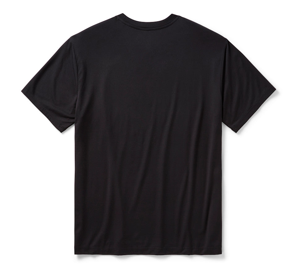 Camicia da uomo a maniche corte con stelle e strisce - Harley Black