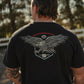 Maglietta Liberty Eagle da uomo - Harley Black