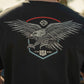 Maglietta Liberty Eagle da uomo - Harley Black