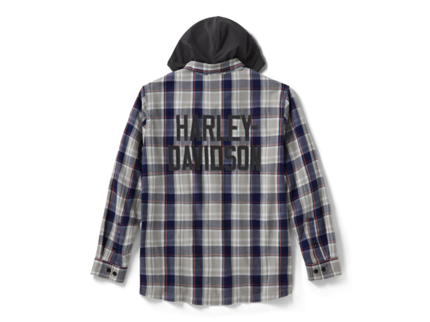 Hemd "HD Essential Metal Bound Long Sleeve Hooded Shirt"