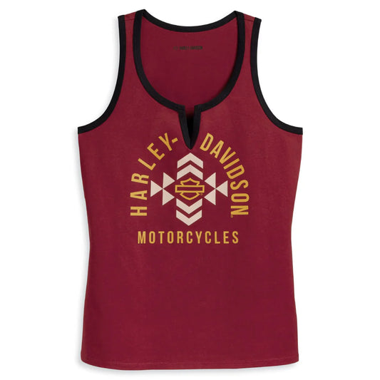 Canotta Harley-Davidson Call Of The Wild da donna con scollo a V