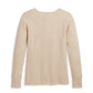 Maglia Henley Suspension con scollo, da donna - Oatmeal