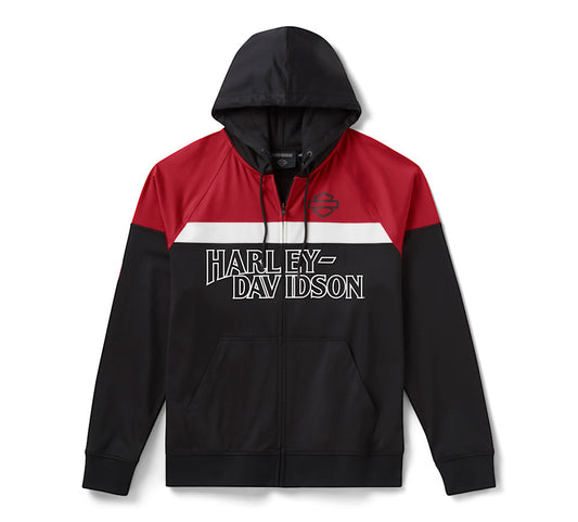 Felpa Harley-Davidson Black Bar & Shield Zip Hoodie da uomo - 40291566 - Harley-Davidson Legnano | Ufficiale Felpa Harley-Davidson Black Bar & Shield Zip Hoodie da uomo - 40291566 - Harley-Davidson Legnano | Ufficiale