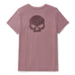Maglia a V Willie G Skull Bling da donna - Nostalgia Rose