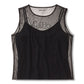 Top in rete Willie G Skull Bling da donna - Harley Black