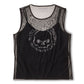 Top in rete Willie G Skull Bling da donna - Harley Black