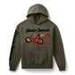 Felpa con cappuccio in pile H-D Knock Your Pants Off da uomo