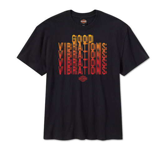 Maglietta a maniche corte da uomo H-D Good Vibrations