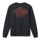Felpa girocollo da uomo H-D American Classic in pile