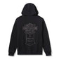 Felpa con cappuccio e zip da uomo H-D American Classic foderata in flanella - Harley Black