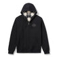 Felpa con cappuccio e zip da uomo H-D American Classic foderata in flanella - Harley Black