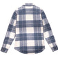 Giacca-camicia Onwards da donna - YD Plaid - Blu polvere