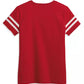 T-shirt da donna Harley-Davidson Forever Sleeve Striped rossa