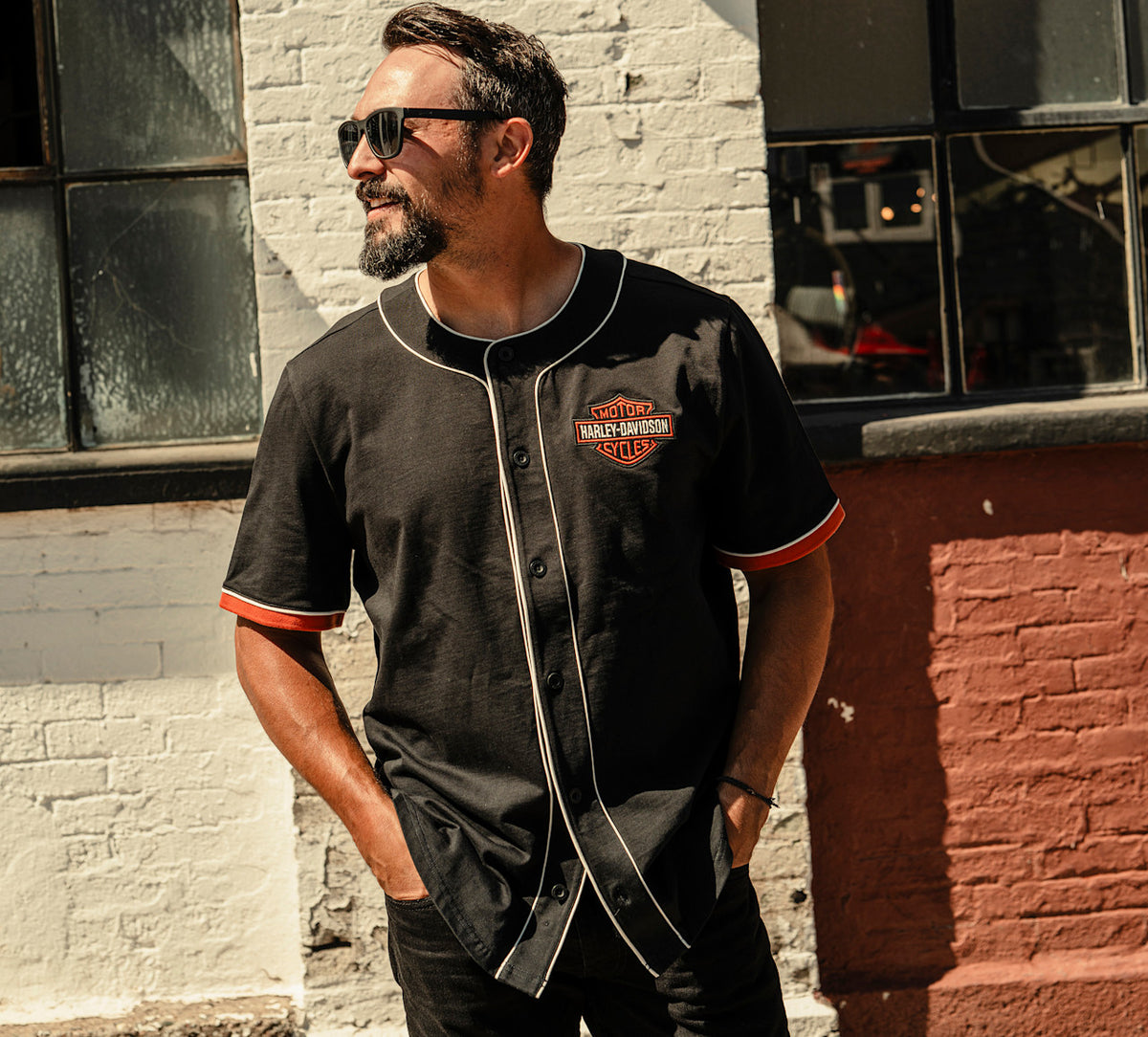 Camicia Baseball Harley-Davidson