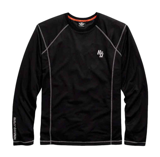 Maglia girocollo protettiva Harley-Davidson® Coldblack da uomo