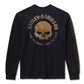 Maglia termica Henley da uomo Willie G Dark Custom