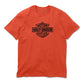 Maglietta da uomo H-D Standard Bar & Shield - Vintage Orange