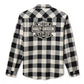 Men's H-D American Classic Buffalo Check Flannel - Birch & Harley Black