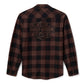Camicia da uomo HD American Classic Buffalo Check in flanella - Caffè e nero Harley