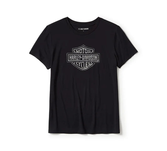 Maglia girocollo Essential Bling - Harley Black.