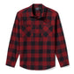 Camicia da uomo H-D Essential Buffalo Check in tessuto
