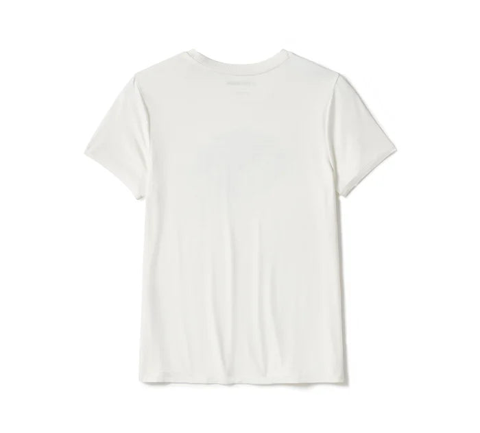Maglia girocollo Essential Bling - Cloud Dancer