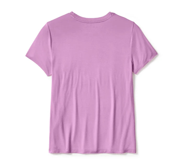Maglia girocollo Essential Bling - Orchid