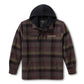 Giacca-camicia con cappuccio personalizzata Willie G Dark da uomo