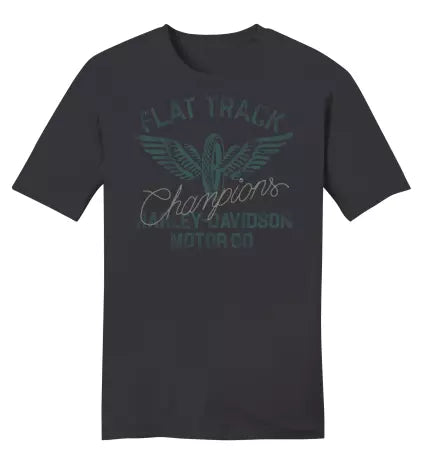 Harley-Davidson T-Shirt Flat Trekker dark grey