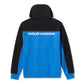 Felpa con cappuccio e zip Harley-Davidson HD Tech Gaiter nera/blu