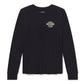 Top a maniche lunghe da donna Bling Iron Rose - Harley Black