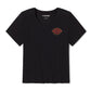 Maglietta da donna con scollo a V Bling Thorns & Talons - Harley Black
